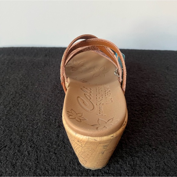 Skechers Cali Tiger Posse Wedge Sandal - Size 7.5 - Picture 4 of 9